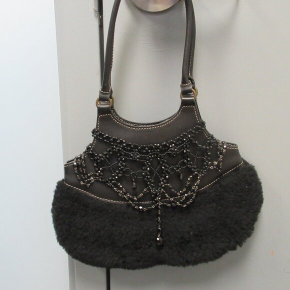 Vintage TAMBU Genuine Handbag shoulder Bag - Picture 1 of 5